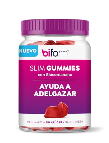 Dielisa Biform Slim Gummies con Glucomanano. Ayuda a Adelgazar. 40 gummies