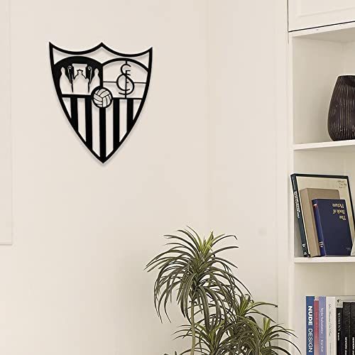 DIGIDU | Cuadro Escudo Futbol Sevilla, Decoración Hogar, Decoración Habitación, Decoración Salón Moderno, Futbol, Regalo Futbol, Regalo Entrenador, Regalo Original (Sevilla)