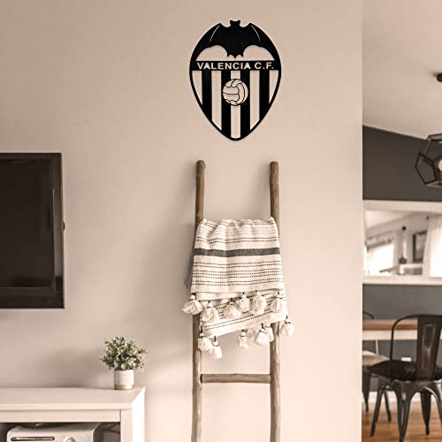 DIGIDU | Cuadro Escudo Futbol Valencia, Decoración Hogar, Decoración Habitación, Decoración Salón Moderno, Futbol, Regalo Futbol, Regalo Entrenador, Regalo Original (Valencia)