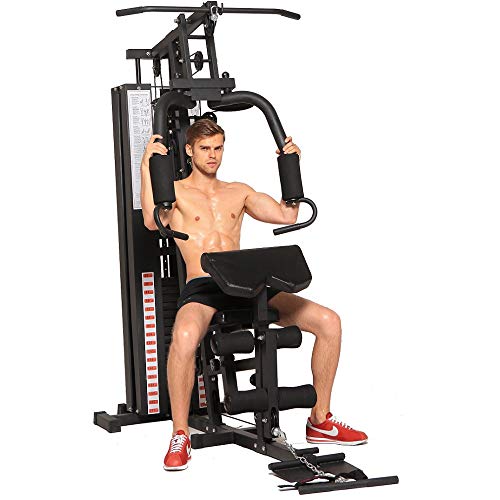 Dione Homegym HG3 - Estación de fitness (45 kg, ampliable a 100 kg)