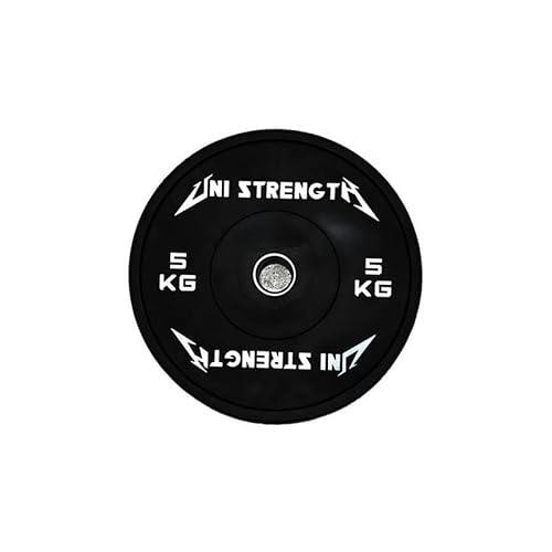 Discos Bumpers Olímpicos 50 mm 5 Kg x 2 | UNI STRENGTH (10 Kg)