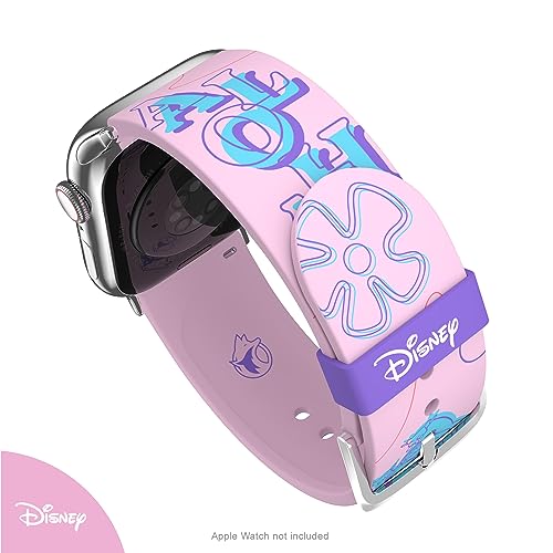 Disney - Correa para Apple Watch - Lilo & Stitch (Aloha) - Correa de reloj inteligente con licencia oficial, compatible con todos los tamaños y series de Apple Watch (no incluidos)