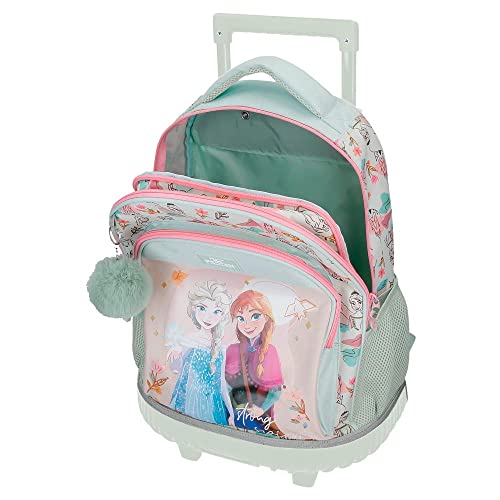 Disney Strong Spirit Mochila Compact 2 Ruedas Multicolor 32x43x21 cms Poliéster 28,9L