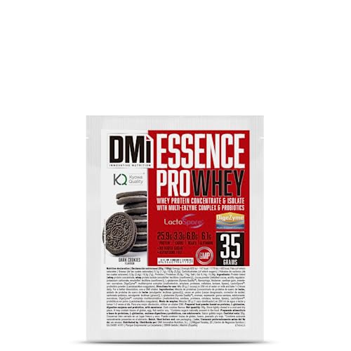 DMI Proteína ESSENCE PRO WHEY - Proteína de Suero con DigeZyme® y LactoSpore® (Multisabor, Test Pack)