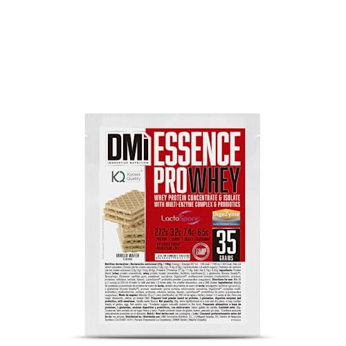 DMI Proteína ESSENCE PRO WHEY - Proteína de Suero con DigeZyme® y LactoSpore® (Multisabor, Test Pack)