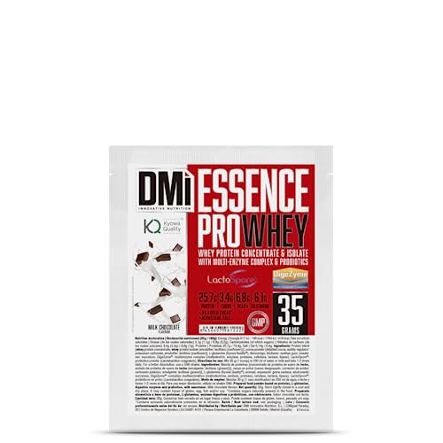 DMI Proteína ESSENCE PRO WHEY - Proteína de Suero con DigeZyme® y LactoSpore® (Multisabor, Test Pack)