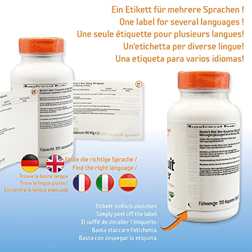 Doctor's Best High Absorption Iron (bisglicinato de hierro), 27mg, 120 Comprimidos Veganos, Testado en Laboratorio, Sin Gluten, Sin Soja, Vegetariano, No GMO