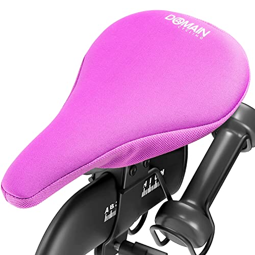 Domain Cycling Prima De Rosa Gel Bicicletas Asiento Cojín 10.5 "X 7" Más Cómodo Sillín Pad para Clase De Spinning O Ciclismo Al Aire Libre