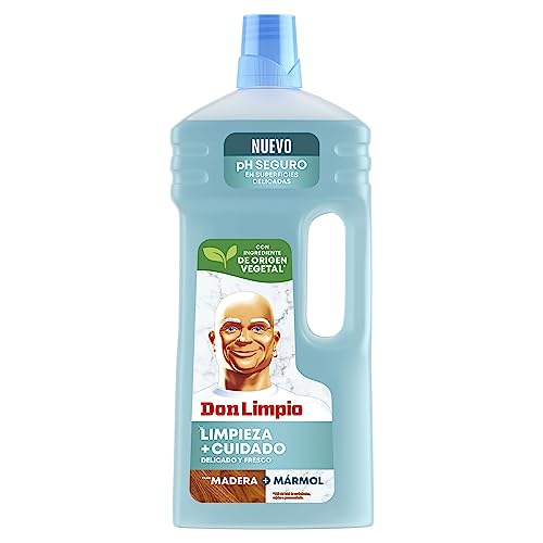 Don Limpio Limpia Suelos Superficies Delicadas Detergente Liquido 1.3l, Friegasuelos con PH Seguro para Suelos de Madera, Piedra y Marmol