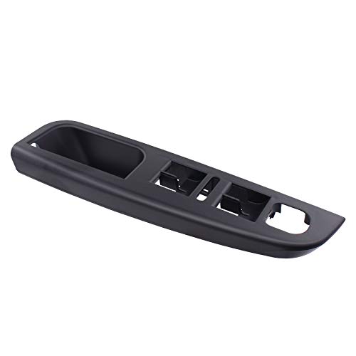 Doo Engy Tirador de puerta interior izquierdo delantero negro para Golf 5 6 V Variant Golf VI Variant