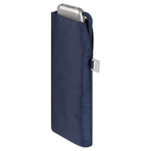 doppler Pocket Paraguas Carbonsteel Slim Uni - Tamaño práctico - Muy Ligero - 22 cm - Navy