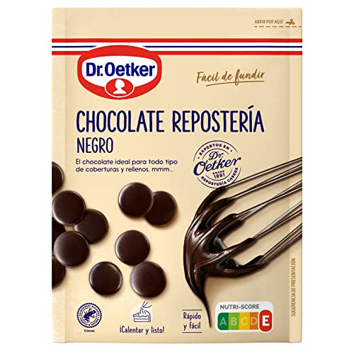 DR. OETKER Chocolate negro de repostería 150g