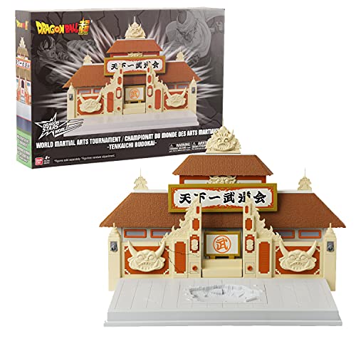 Dragon Ball Bandai Super Tenkaichi Budokai Playset - Torneo Mundial de Artes Marciales