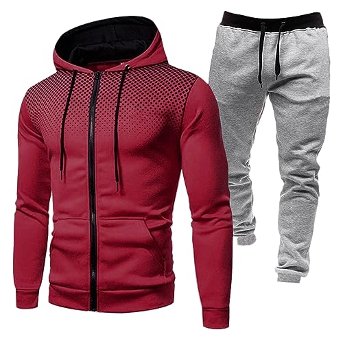 Dralofao Chándal Hombre - Sudadera Padel Hombre Conjunto Trapstar Futbol Entrenamiento Festival Outfit Pantalón Negro Hombre Ropa Gym Hombre Ropa De Hombre Rebajas Hoy Oferta Flash Chandal Hombre Algo