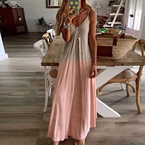 Dralofao vestidos largos verano mujer faldas mujer verano 2023 ropa mujer Vestido Verano Mujer vestido mujer verano moda mijer CóCtel vestido midi Bohemio Vintage vestido largo de Cuello V Tirantes ve