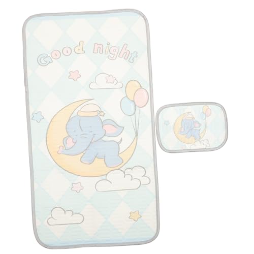 DRESSOOS 1 Juego 2 Piezas Juego de Piezas de tapete colchonetas Infantiles Light colchonetas para Dormir Cojines Cama colchoneta de látex para Dormir colchoneta de látex Infantil Estera