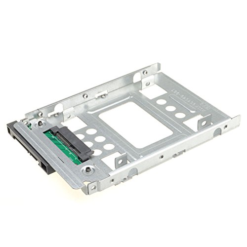 DSLRKIT 2.5"SSD de 3,5" Disco Duro SATA HDD Adaptador del Carrito Jaula Hot Swap Plug