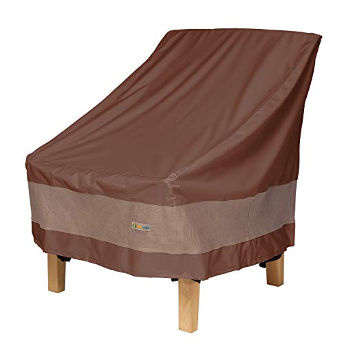 Duck Covers couvertures de canard ultime terrasse Housse de chaise 32W x 37D x 36H Mocha Cappuccino