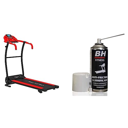 DXIII DELUXE13 Cinta de Andar y Correr Eléctrica 1000 Watios / 1 CV | Soporta 150 kgs & BH Fitness - Spray lubricante para Cintas de Correr - 400ml - Compatible con Cintas domésticas - 7297701