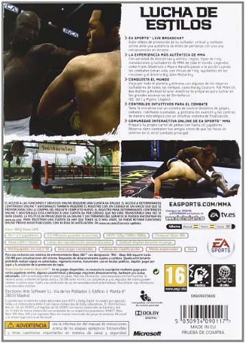 Ea Sports Mma X-Box 360