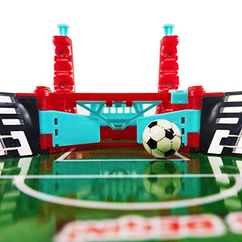 EACHHAHA Futbolines para Niños, Juegos de Mesa de Fútbol, Mini Juego de Futbolín de Fiesta, Juegos Familiares, Juegos Interactivos para Padres e Hijos, Regalo para Niños