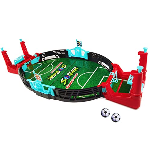 EACHHAHA Futbolines para Niños, Juegos de Mesa de Fútbol, Mini Juego de Futbolín de Fiesta, Juegos Familiares, Juegos Interactivos para Padres e Hijos, Regalo para Niños