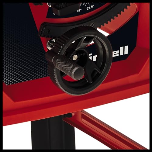 Einhell Mesa de corte TC-TS 2025/2 U (máx. 2.000 W, ajuste de la altura/ inclinación de la hoja de sierra de precisión, tope-guía paralelo, tope-guía angular +/- 60°), Color Negro