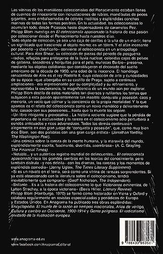 El coleccionista apasionado: Una historia íntima: 456 (Argumentos)