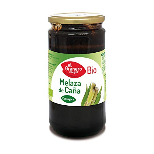 El Granero Integral - Melaza de Caña - 900 g - Miel de Caña - Rico en Vitaminas y Minerales - Gran Aporte Energético - Fuente de Hierro - Fortalece el Sistema Inmunológico - Apta para Veganos