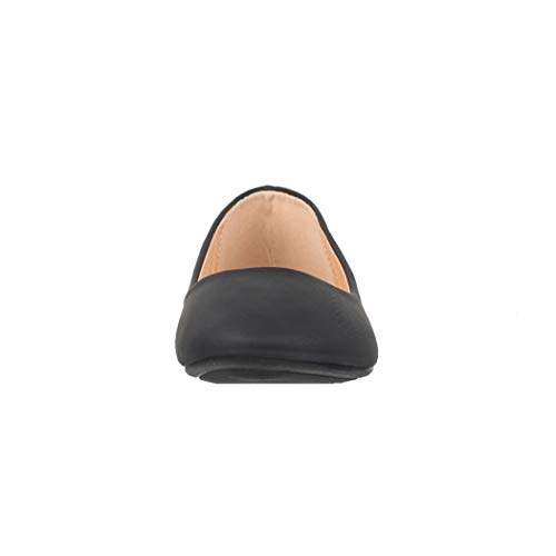 Elara Bailarina Mujer Cómodo Slip Ons Chunkyrayan P Negro B3039 Schwarz 37