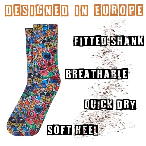 ELITEX TRAINING Calcetines Performance para CrossTraining, Fitness (L-XL, Cross)