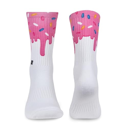 ELITEX TRAINING Calcetines Performance para CrossTraining, Fitness (L-XL, Pink Glazed)