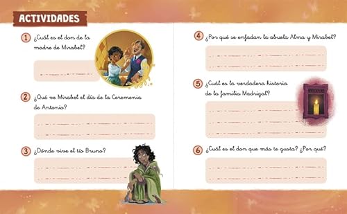 Encanto. Ya leo solo (Disney. Lectoescritura): Con textos en letra ligada y mayúscula (Aprendo con Disney)