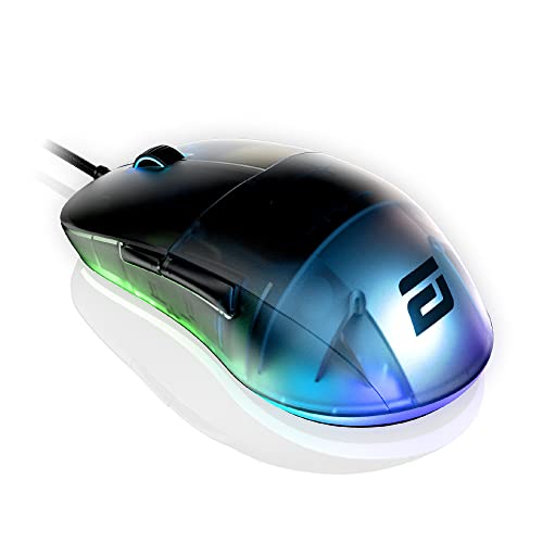 ENDGAME GEAR XM1 RGB Ratón para Juegos con Cable - Sensor óptico PWM3389-50: 16,000 dpi- Kailh GM 4.0-60M - Interruptores - 1 ms Tiempo de Respuesta - Ergonómico Ligero 82g - Dark Frost