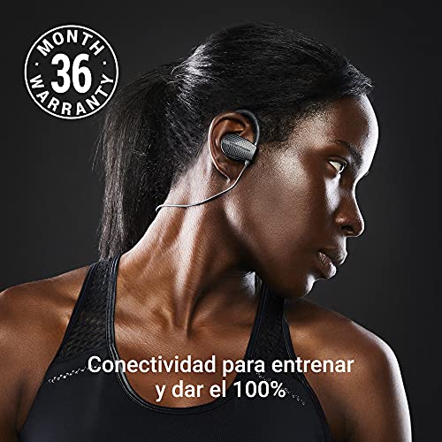 Energy Sistem Earphones Bluetooth Sport 1plus Dark, Negro, 36 x 20 x 12 mm