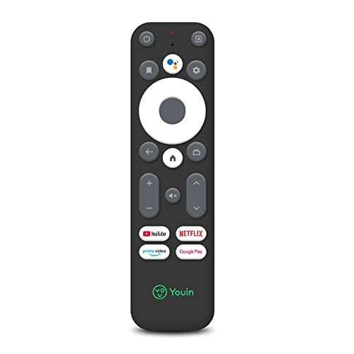 Engel Youin You-Box EN1040KX- TV Box Android TV 4K UHD - Asistente de Google y Chromecast Integrado - Producto Exclusivo, Negro