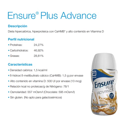 Ensure Plus Advance Multisabores 30×220 ml - Alimento Hiperprotéico e Hipercalórico