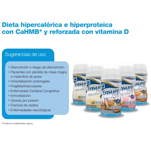 Ensure Plus Advance Multisabores 30×220 ml - Alimento Hiperprotéico e Hipercalórico