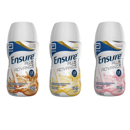 Ensure Plus Advance Multisabores 30×220 ml - Alimento Hiperprotéico e Hipercalórico