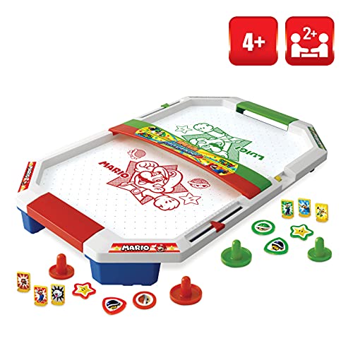 EPOCH Games 7415 Super Mario Air Hockey - Juego de mesa