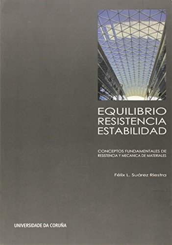 Equilibrio, resistencia, estabilidad. Conceptos fundamentales de resistencia y mecánica de materiales (Manuais)