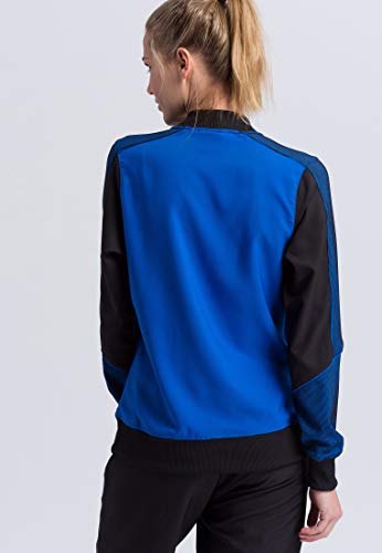 erima Premium One 2.0 Chaqueta de presentación, Mujer, New Royal/Negro/Blanco, 48