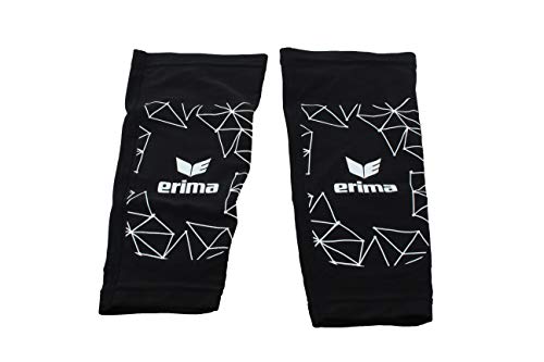 Erima Tube Sock 2.0 - Espinilleras (talla 1), color negro