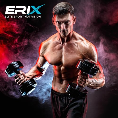 ERIX NUTRICION | KRE-ALKALYN 120 CAPS | CREATINA KREALKALINA | Ideal para Deportistas | Complemento para Aumentar la Fuerza | Absorción Mejorada | Ayuda Aumentar Masa Muscular