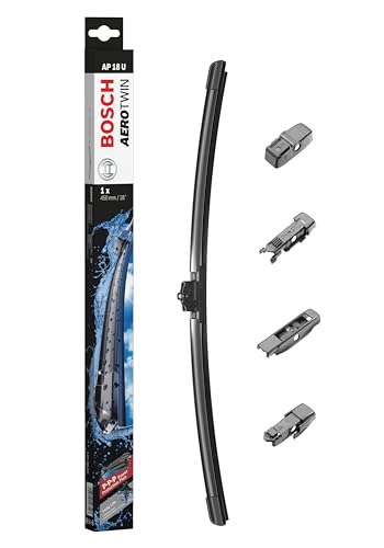 Escobilla limpiaparabrisas Bosch Aerotwin AP18U, Longitud: 450mm – 1 escobilla limpiaparabrisas para el parabrisas frontal