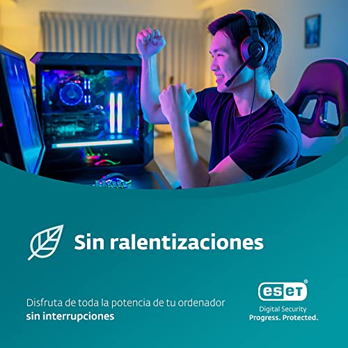 ESET Internet Security 2023 | SEGURIDAD AVANZADA | 1 Dispositivo | 1 Año | Windows/Mac/Android | Código de activación enviado por email