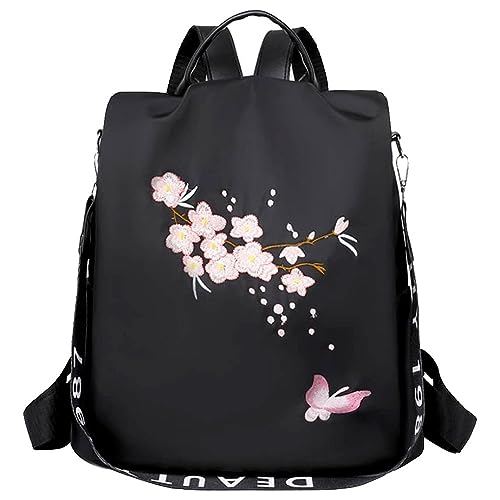 Eshow Mochila Antirrobo para Mujer, Mochilas Casual, Bolsa Multifuncional para Niñas Viaje Escuela Trabajo Compras Universidad