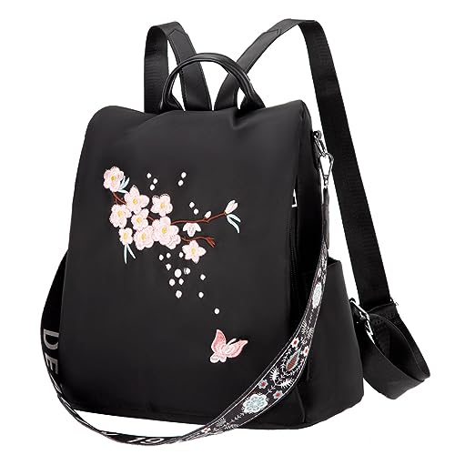 Eshow Mochila Antirrobo para Mujer, Mochilas Casual, Bolsa Multifuncional para Niñas Viaje Escuela Trabajo Compras Universidad