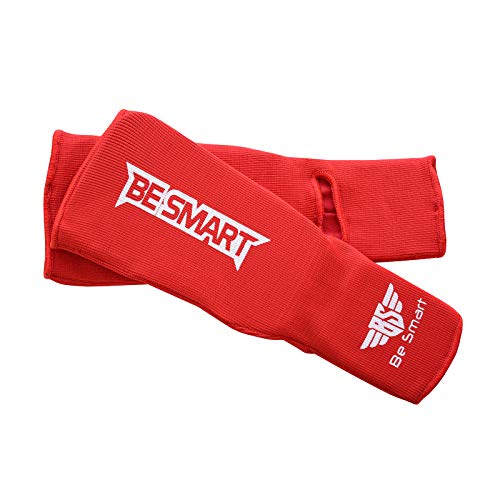 Espinilleras para niños y empeine, protectores de pies y piernas para Muay Thai, Kick Boxing (rojo, XXXS (3 a 8 años)