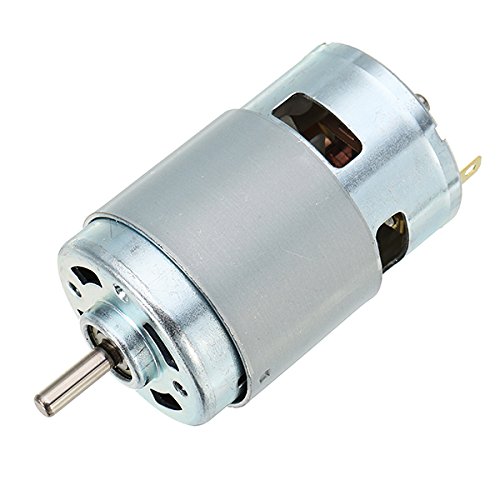 EsportsMJJ 775 Motor DC 12V 10000Rpm Motor Doble Bola Rodamientos 150W Gran Par Motor De Alta Potencia